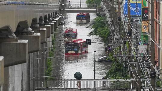 Überschwemmungen in Thailand