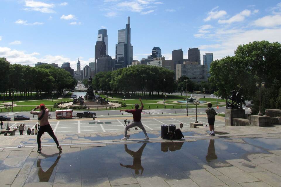 «Rocky Steps» in Philadelphia «Rocky Steps» in Philadelphia