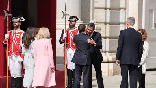 Frankreichs Präsident Macron zu Staatsbesuch in Spanien Frankreichs Präsident Macron zu Staatsbesuch in Spanien