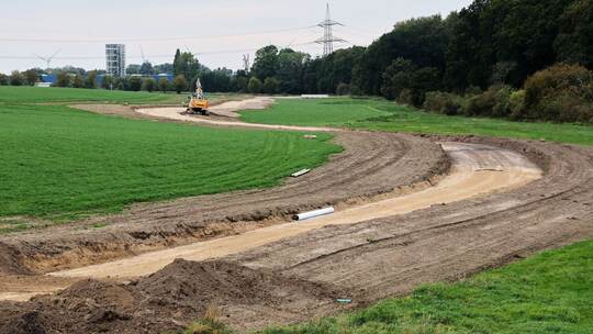 Baustelle für künftiges Großrechenzentrum Baustelle für künftiges Großrechenzentrum