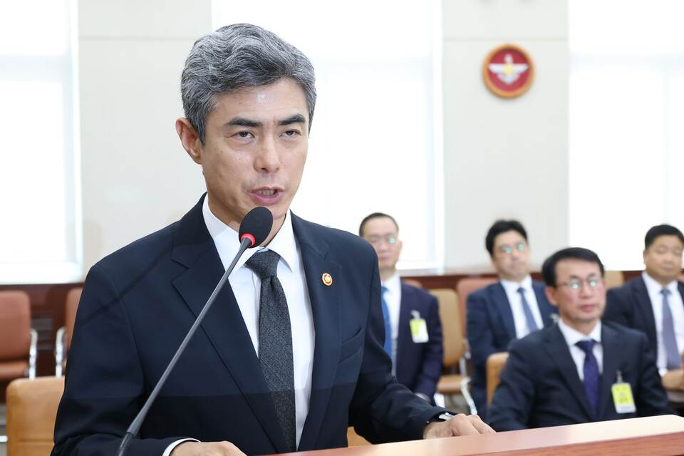 Südkoreas Verteidigungsminister Kang Shin Chul Südkoreas Verteidigungsminister Kang Shin Chul