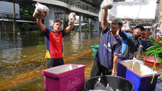 Überschwemmungen in Bangkok Überschwemmungen in Bangkok