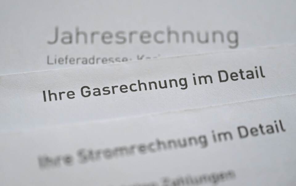 Gas- und Stromrechnung Gas- und Stromrechnung