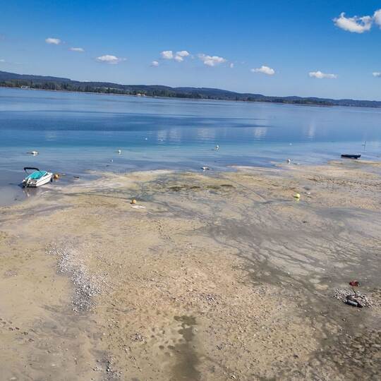Spätsommer am Bodensee - Trockenheit