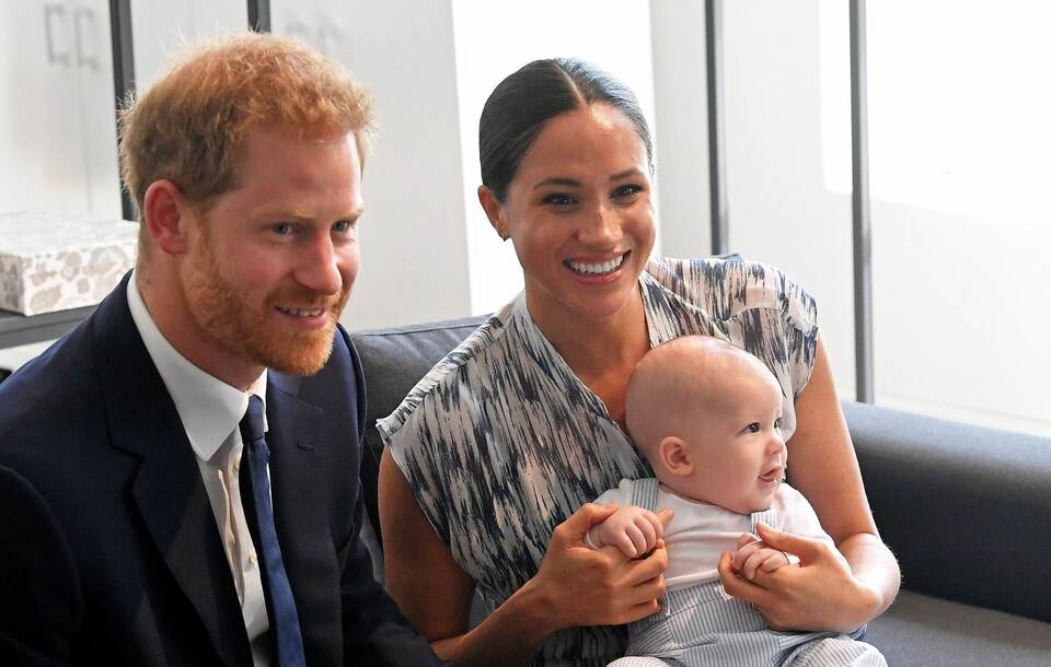 Harry, Meghan und Prinz Archie Harry, Meghan und Prinz Archie