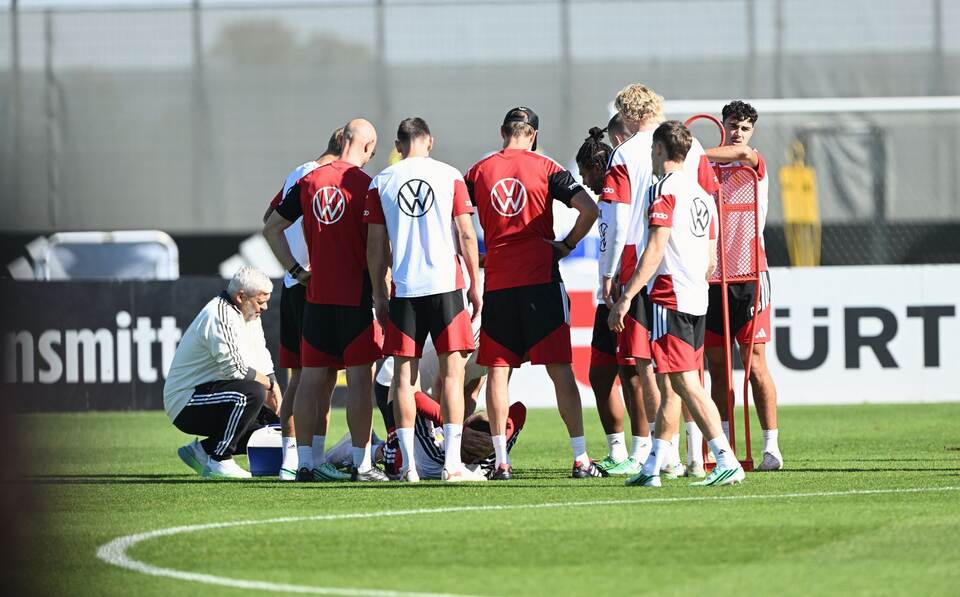 Abschlusstraining Nationalmannschaft vor dem Spiel gegen Serbien Abschlusstraining Nationalmannschaft vor dem Spiel gegen Serbien