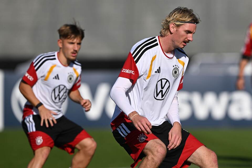 Lennart Karl und Nick Woltemade Lennart Karl und Nick Woltemade