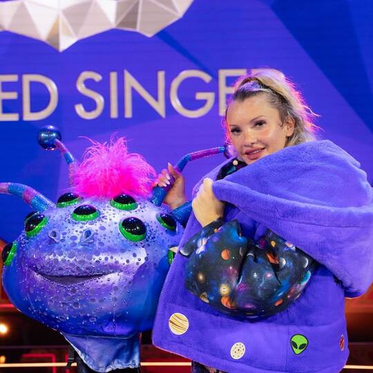 Evelyn Burdecki bei «The Masked Singer»