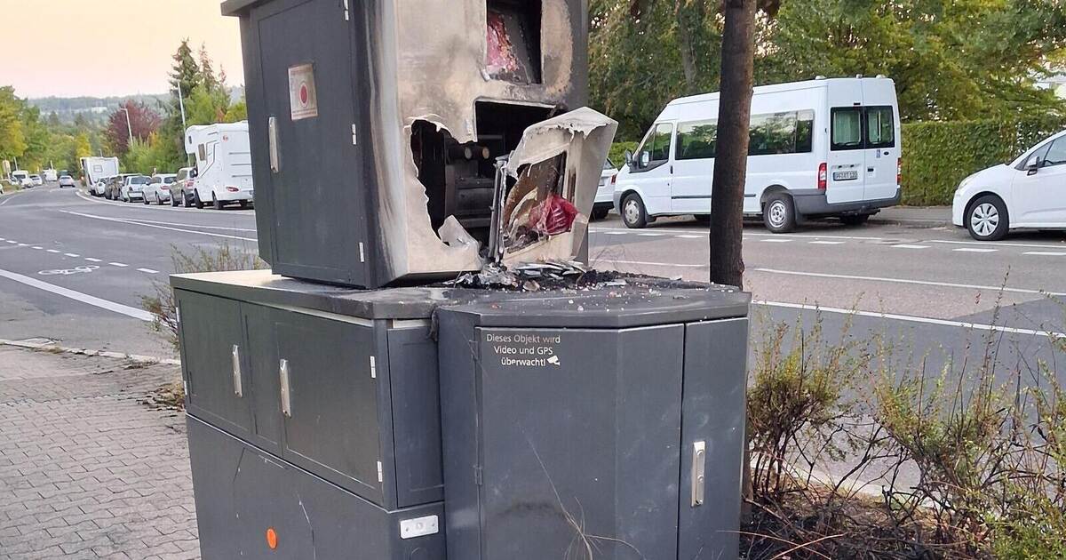 Nach Blitzer-Vandalismus in Pforzheim: Stadt prüft besseren Schutz für ...