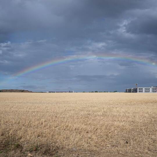 Regenbogen in Schwäbisch Hall