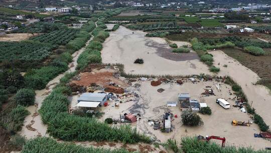 Unwetter auf Kreta Unwetter auf Kreta
