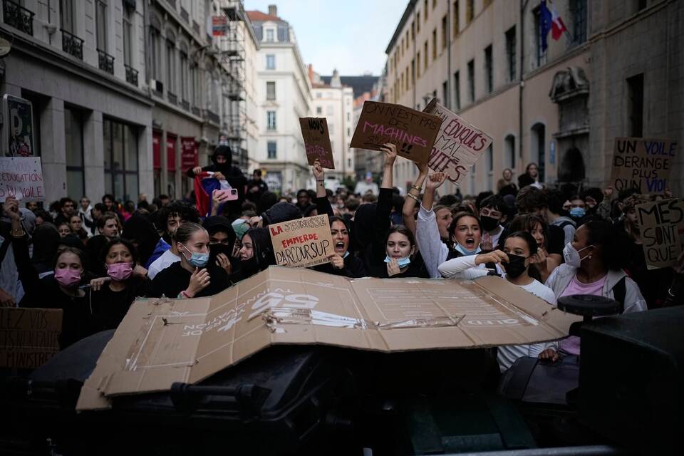 Schulproteste in Frankreich Schulproteste in Frankreich