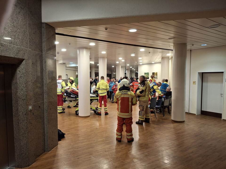 Brand in Rehaklinik: 267 Menschen evakuiert Brand in Rehaklinik: 267 Menschen evakuiert