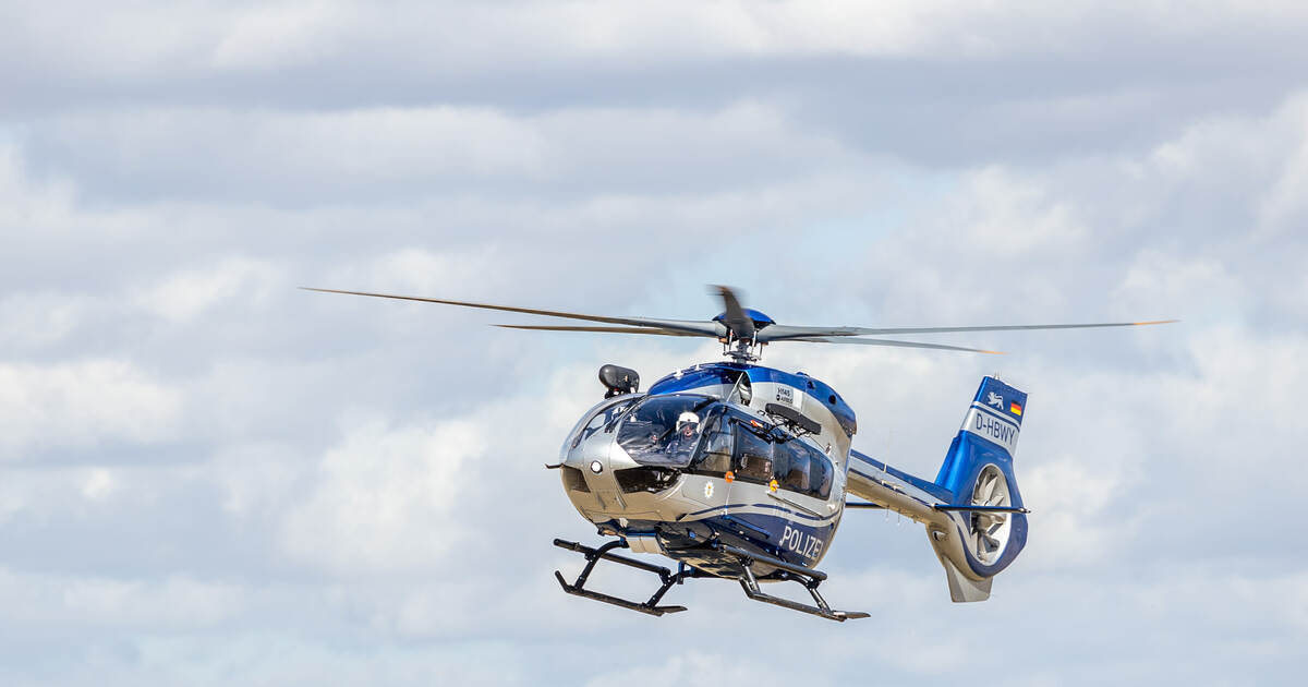 Hubschrauber über Pforzheim: Polizei sucht junge Frau in psychischem ...