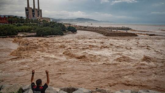 Unwetter in Spanien
