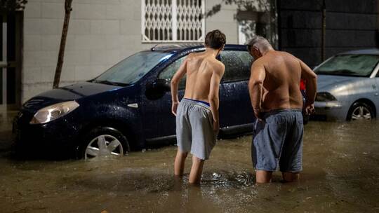 Unwetter in Spanien Unwetter in Spanien