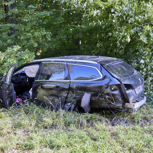Verkehrsunfall zwei PKW zwischen Öschelbronn und Wurmberg (K 4501)