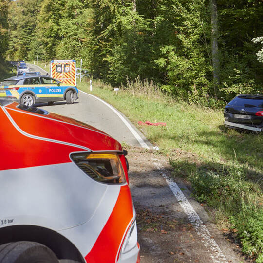 Verkehrsunfall zwei PKW zwischen Öschelbronn und Wurmberg (K 4501)