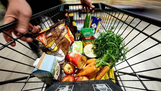 Einkaufen im Supermarkt