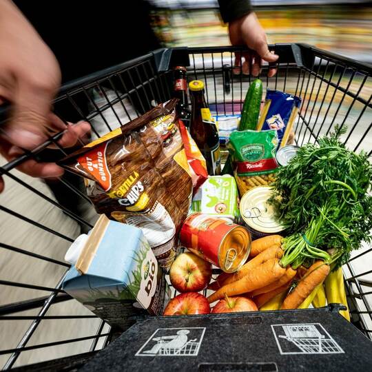 Einkaufen im Supermarkt