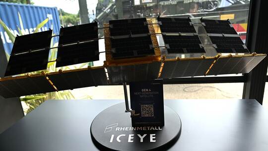 Weltraumsatellit von Rheinmetall Weltraumsatellit von Rheinmetall