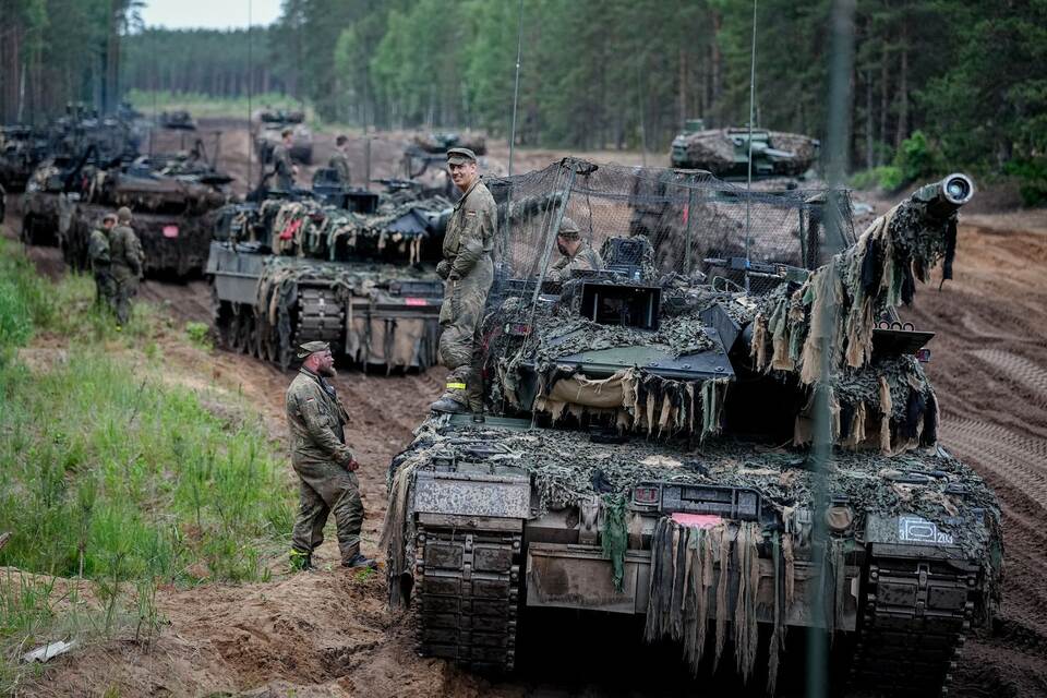Übung der Panzerbrigade 45 Litauen Übung der Panzerbrigade 45 Litauen