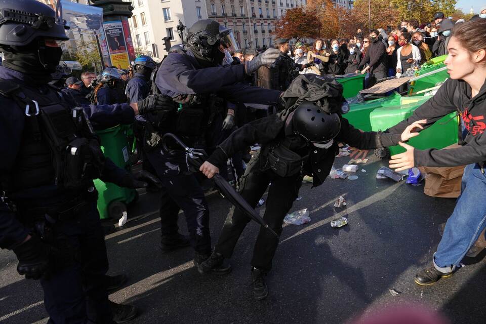 Schulproteste in Frankreich Schulproteste in Frankreich