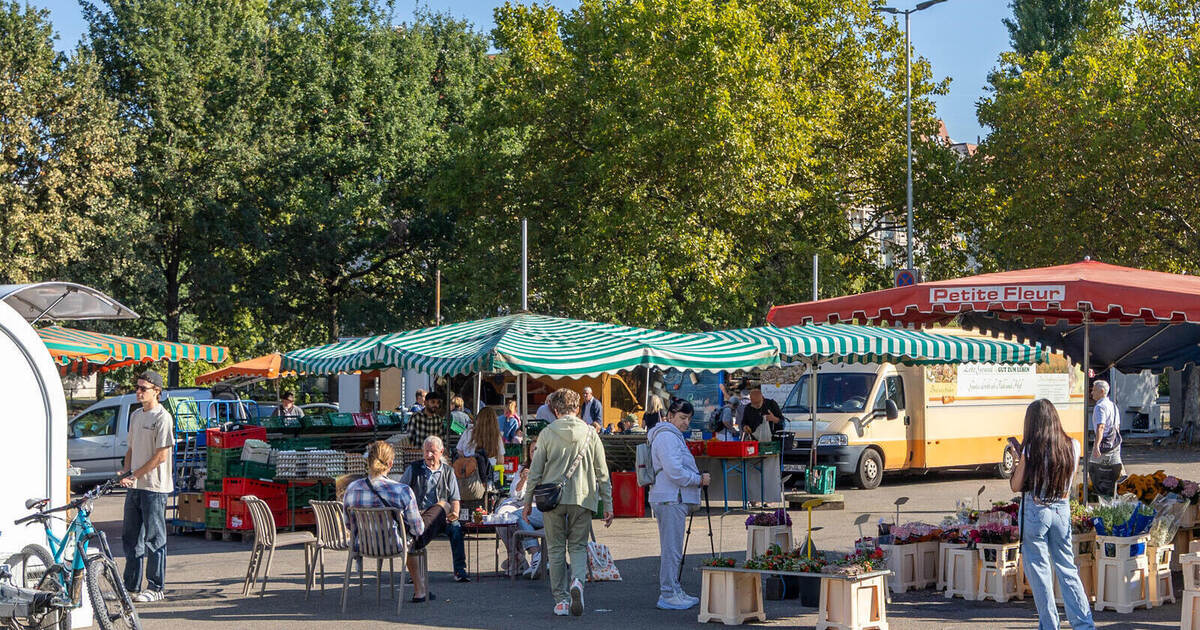 Pforzheim weekly market to shrink: 30 to 40 new parking spaces to be ...