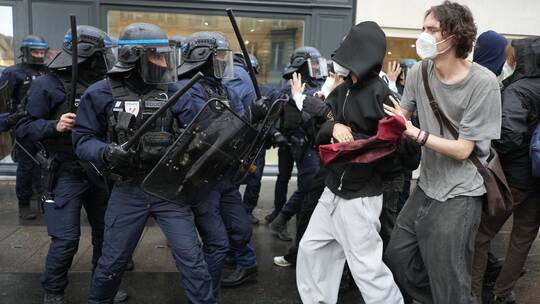 Schulproteste in Frankreich Schulproteste in Frankreich