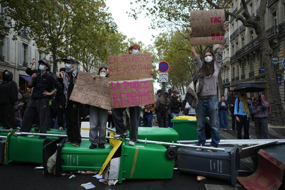 Schulproteste in Frankreich Schulproteste in Frankreich