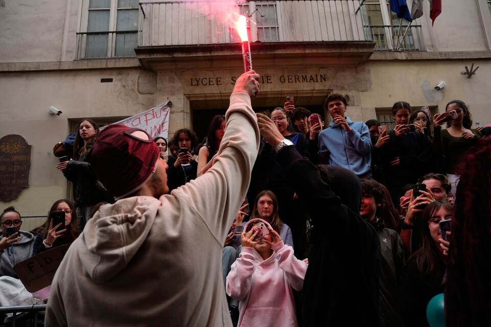 Schulproteste in Frankreich Schulproteste in Frankreich