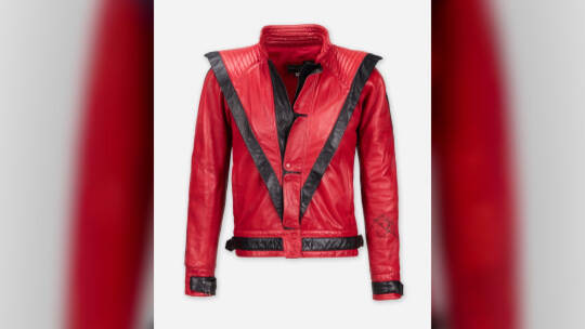 Michael Jacksons Lederjacke aus dem Musikvideo «Thriller» Michael Jacksons Lederjacke aus dem Musikvideo «Thriller»