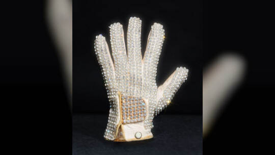 Michael Jacksons Glitzer-Handschuh von 1983 Michael Jacksons Glitzer-Handschuh von 1983