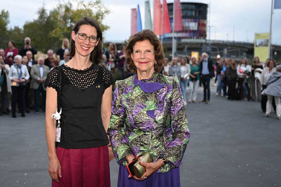 Königin Silvia kommt zum Jubiläum der Mentor-Stiftung Königin Silvia kommt zum Jubiläum der Mentor-Stiftung