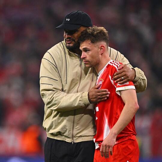Vincent Kompany und Joshua Kimmich