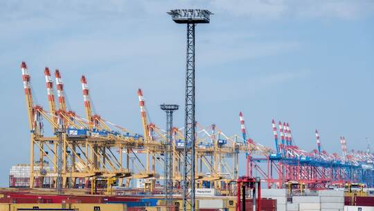 Containerterminal in Bremerhaven Containerterminal in Bremerhaven