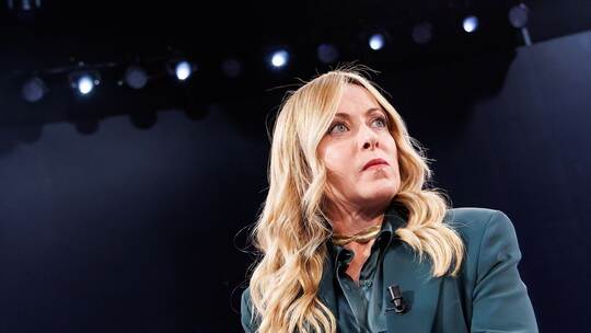 Italiens Ministerpräsidentin Giorgia Meloni Italiens Ministerpräsidentin Giorgia Meloni