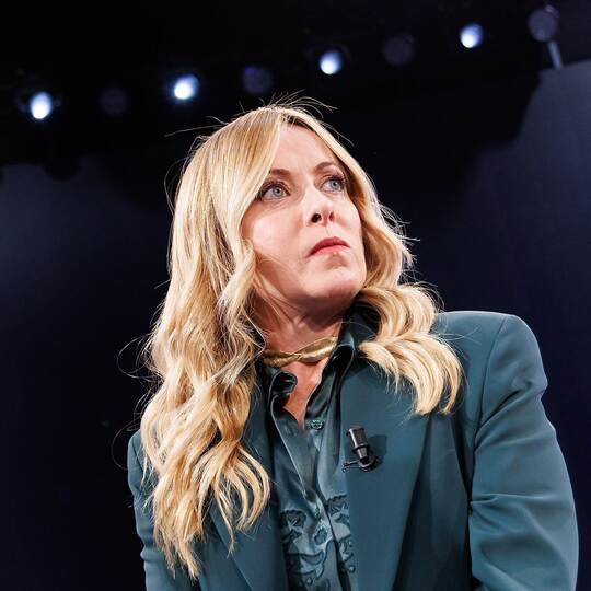 Italiens Ministerpräsidentin Giorgia Meloni