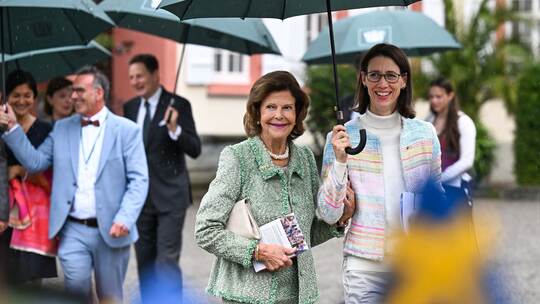 Königin Silvia feiert Jubiläum der Mentor-Stiftung