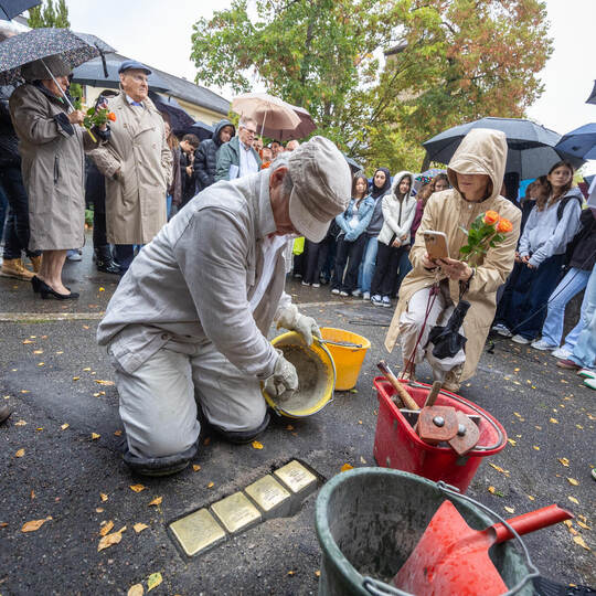 Stolpersteine Goebenstraße