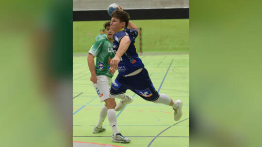 Die SG II mit Maximilian Böhm (beim Wurf) muss gegen die HSG Ettlingen ran. Michael Ripberger