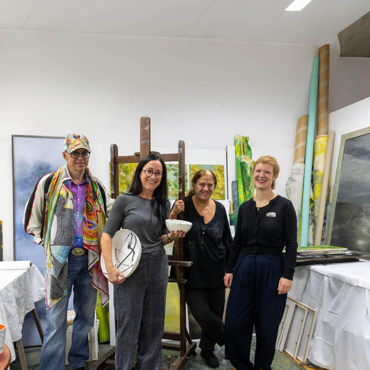 Pressegspräch Offene Ateliers