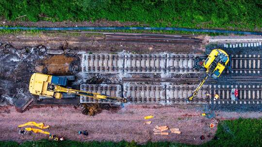 Bauarbeiten an der Infrastruktur Bauarbeiten an der Infrastruktur