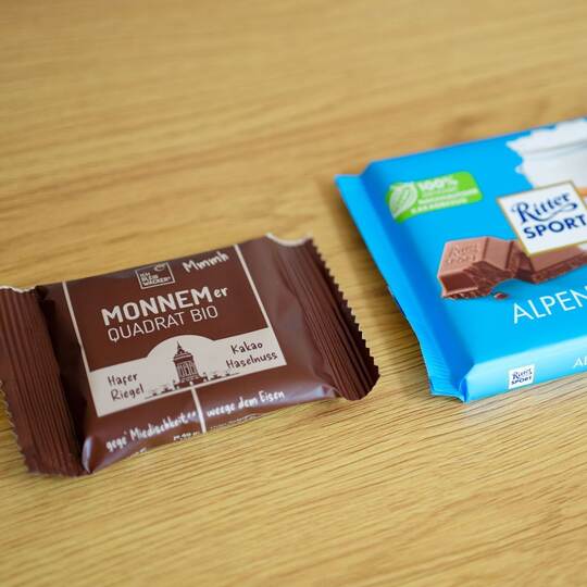 Rechtsstreit mit Ritter Sport um quadratische Haferriegel