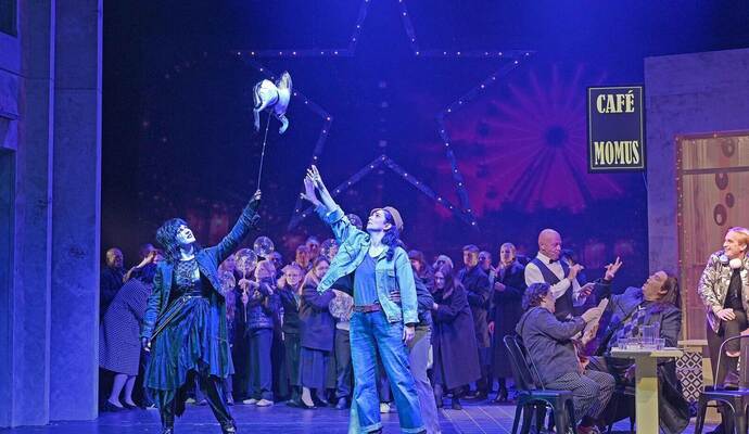 Der Tod als Freundin auf der Bühne in Pforzheim: Diese „La Bohème“ überrascht mit einer neuen Figur