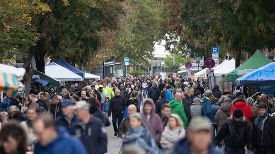 Herbstglühen Innenstadt