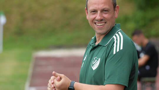Stefan Rapp, ist der Trainer von TuS Bilfingen. Michael Ripberger