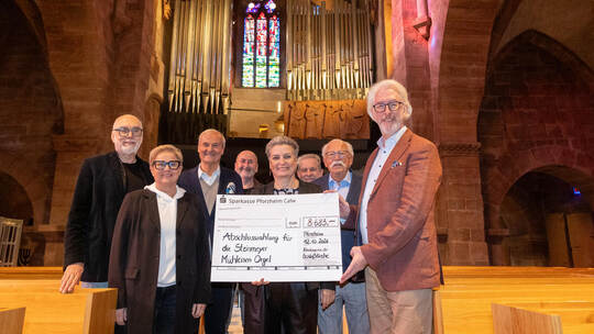 Abschluss Orgelfinanzierung Schlosskirche