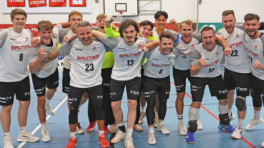 Die Handballer des TSV Knittlingen mischen in der Verbandsliga vorne mit. Foto: Jürgen Müller