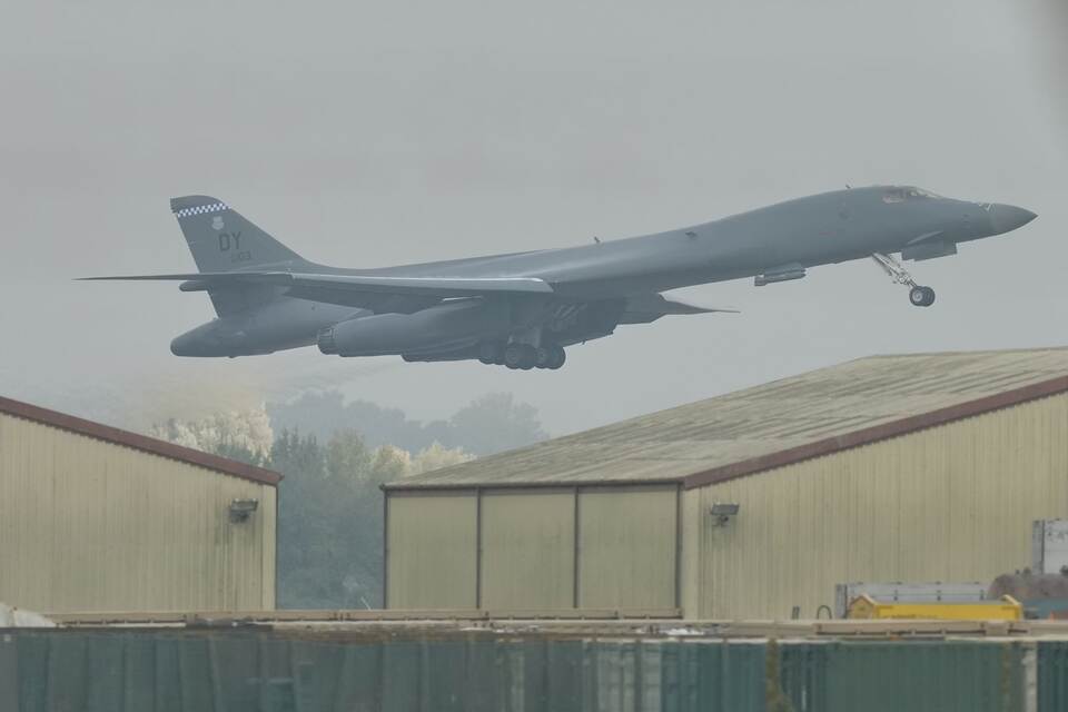 B1-Bomber der US-Luftwaffe B1-Bomber der US-Luftwaffe